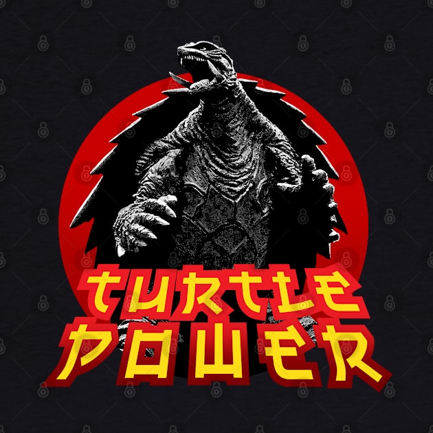 Gamera Turtle Power by Poptastic